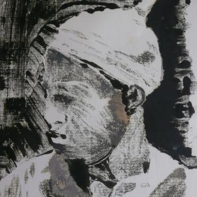 Encre & Monotype, Ink, Tinta, Inchiostro, Tinte