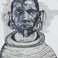Guerrier collage