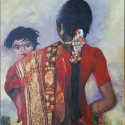 INDIENNE À L'ENFANT